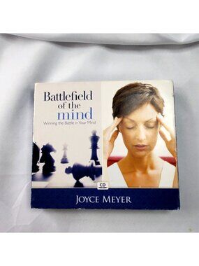 Joyce Meyer "Battlefield Of The Mind" 4-CD Set Renew Your Mind Through Gods Word